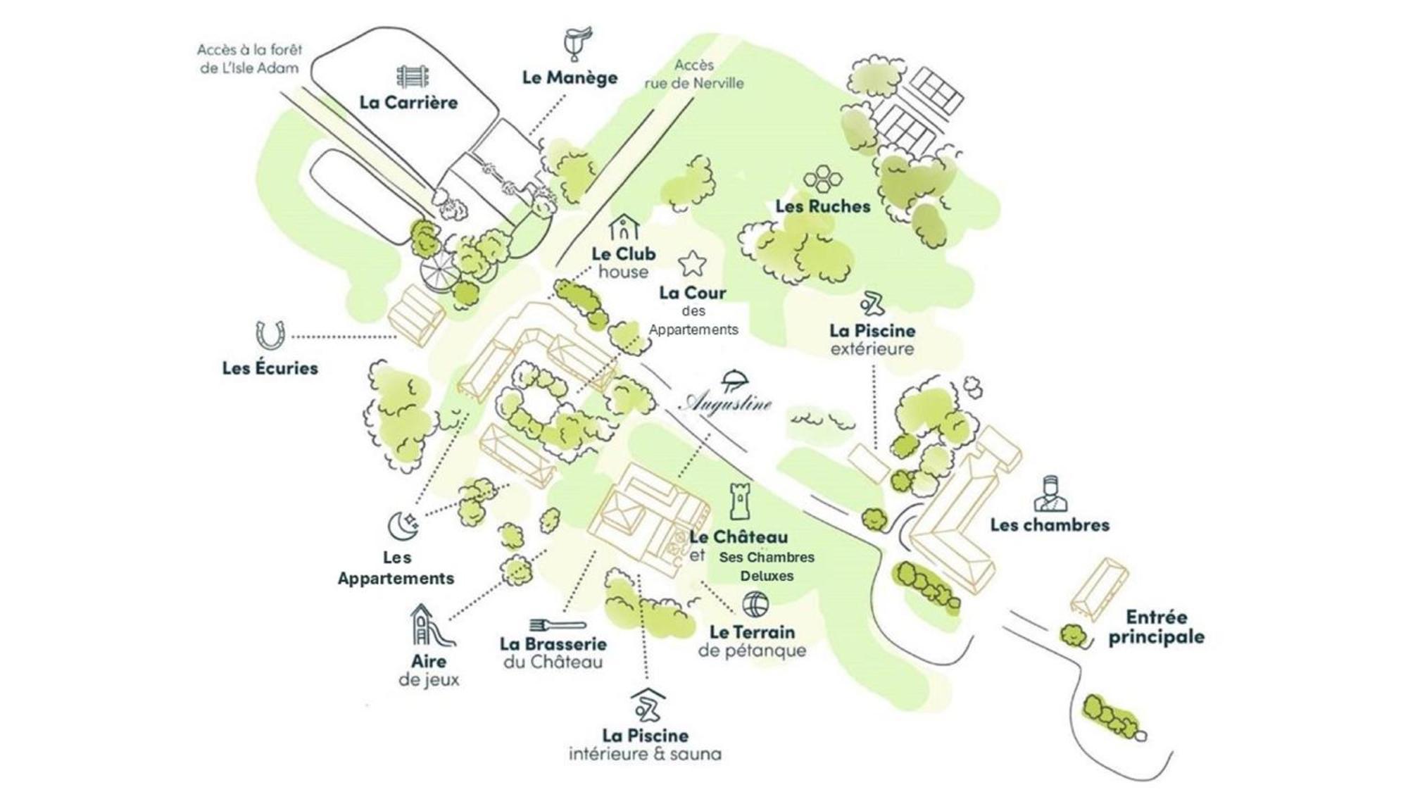 Hotel Demeures De Campagne Domaine De Maffliers - Paris Val-D'Oise Zewnętrze zdjęcie